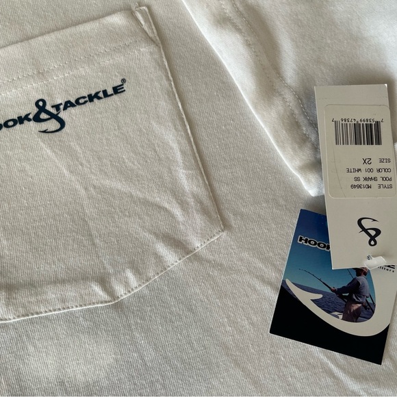 Blue and Green Pelican Tee - Picture 4 of 6